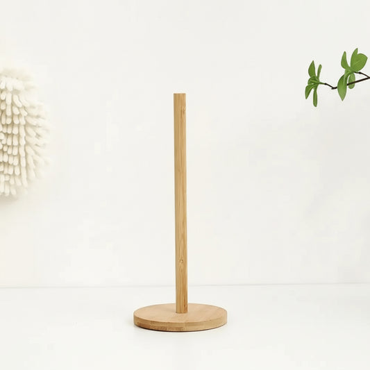 Porta-Papel Toalha de Madeira – Organização Simples para a Bancada